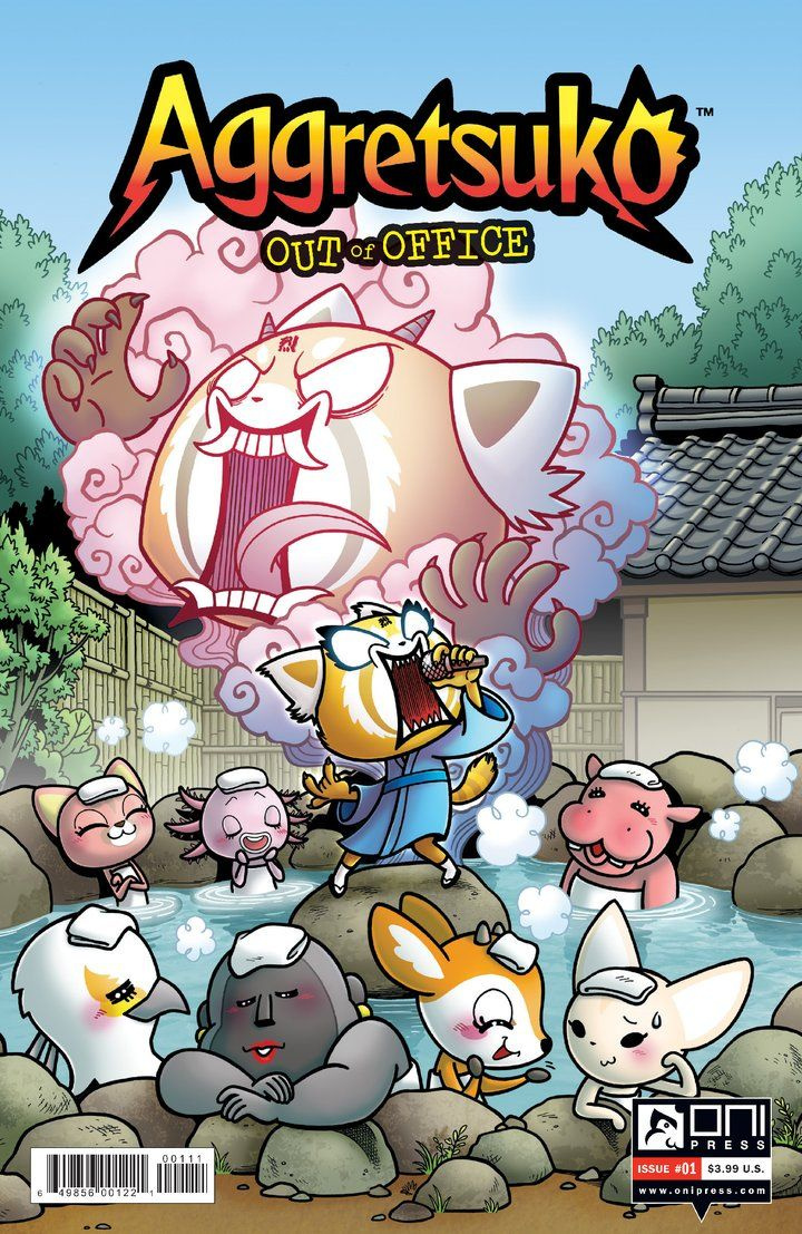 Aggretsuko: Out of Office #1 omslag