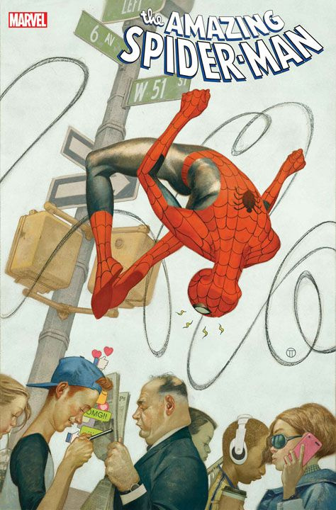 Verbazingwekkende Spider-Man #61 variant cover