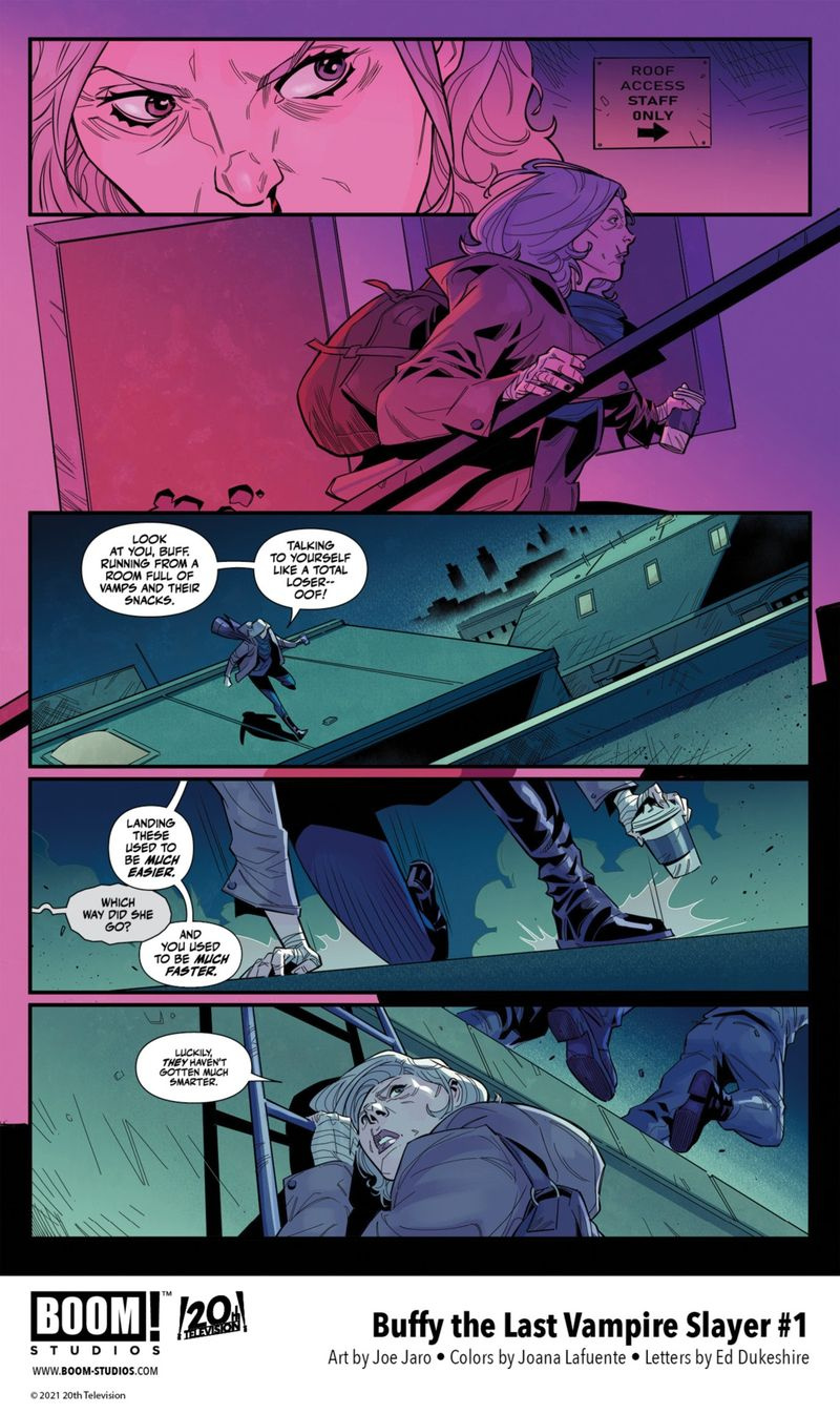 Buffy: The Last Vampire Slayer #1 pagina