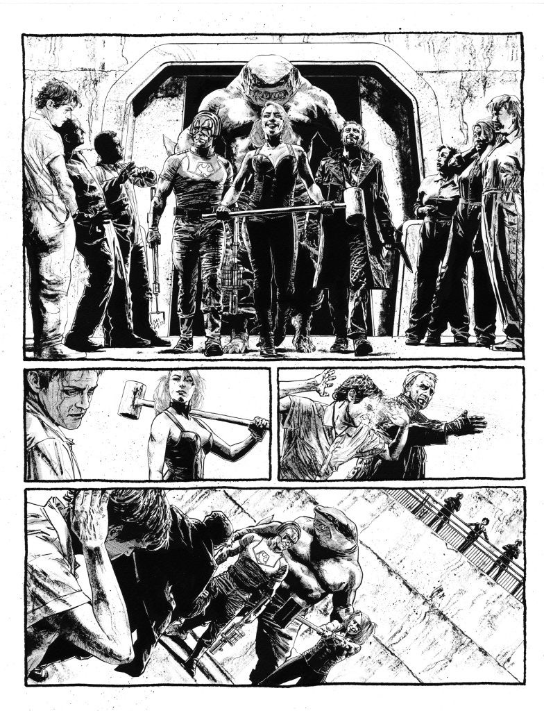 Suicide Squad: Blaze #1 farvet side
