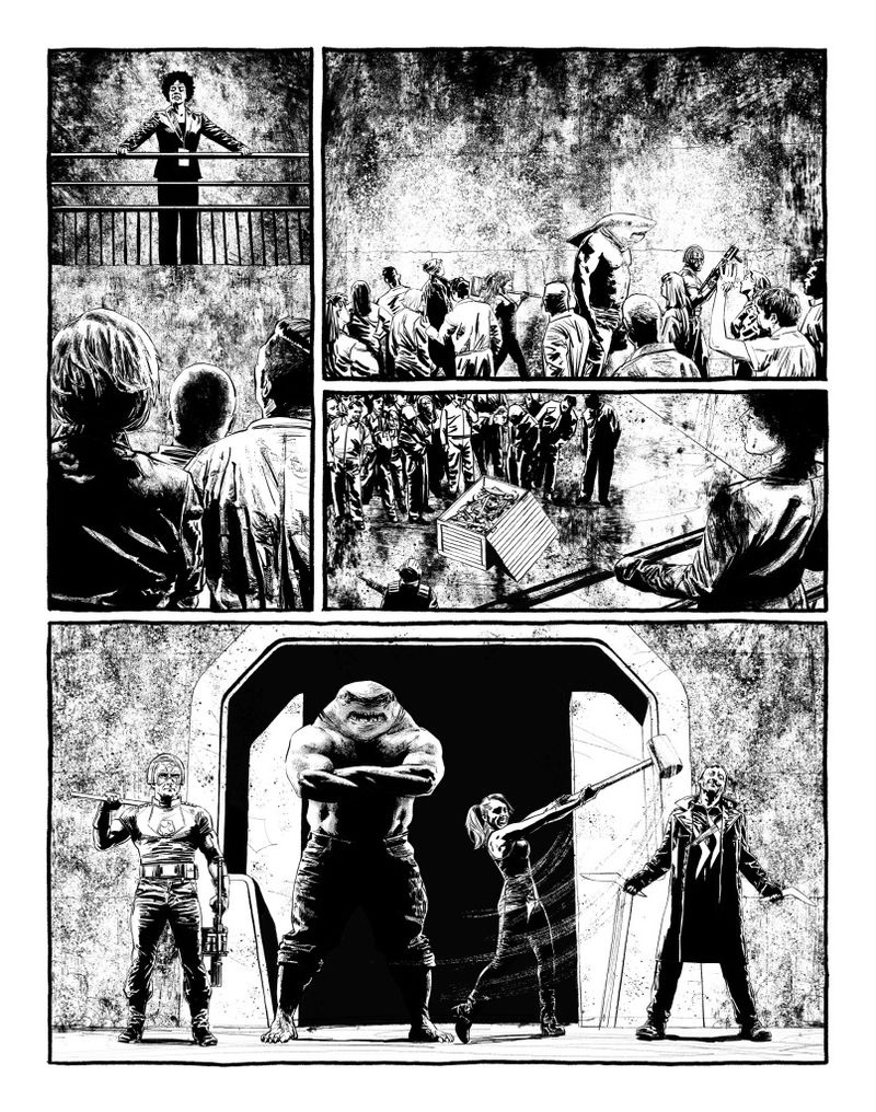 Suicide Squad: Blaze #1 farvet side