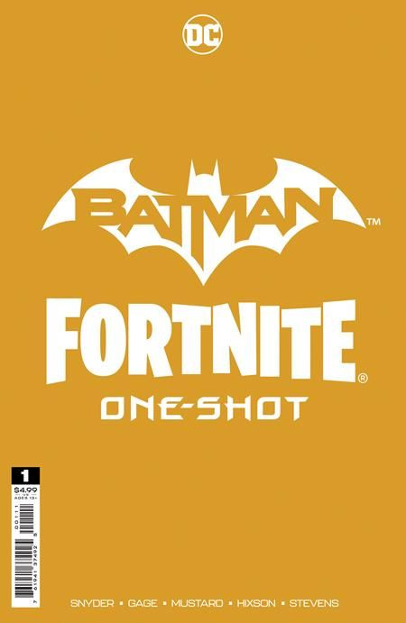 Batman/Fortnite: copertina del supporto della Fondazione