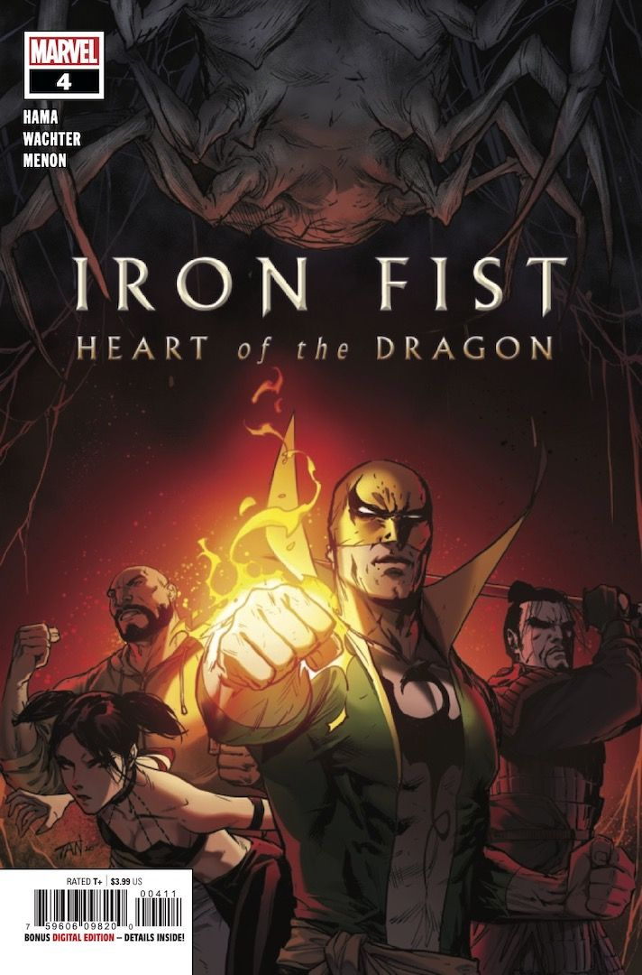 strona z Iron Fist: Heart of the Dragon #4