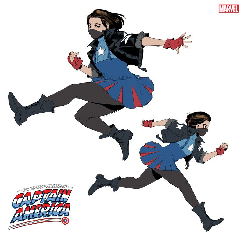 CAPTAIN AMERICAS FORENEDE STATER #4