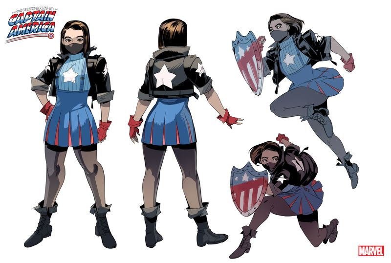 CAPTAIN AMERICAS FORENEDE STATER #4