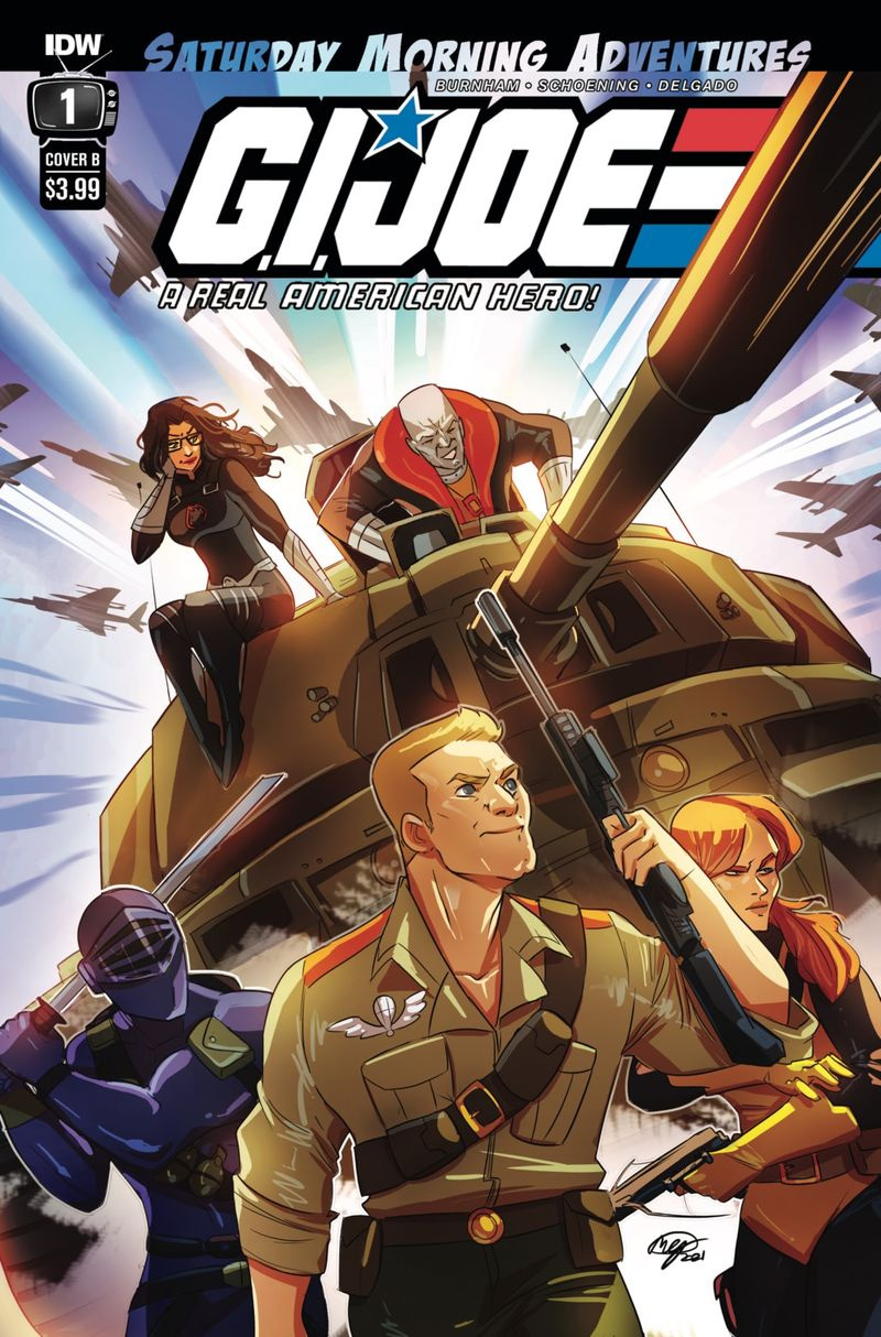 GI Joe: Todellinen amerikkalainen sankari - Saturday Morning Adventures -kansi