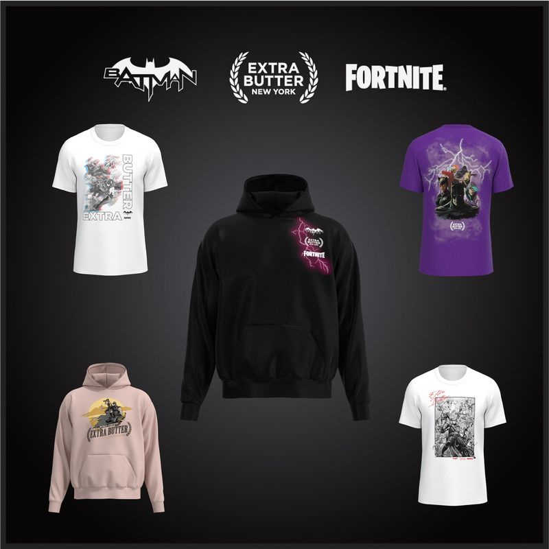 Extra Butter NY:n Batman x Fortnite