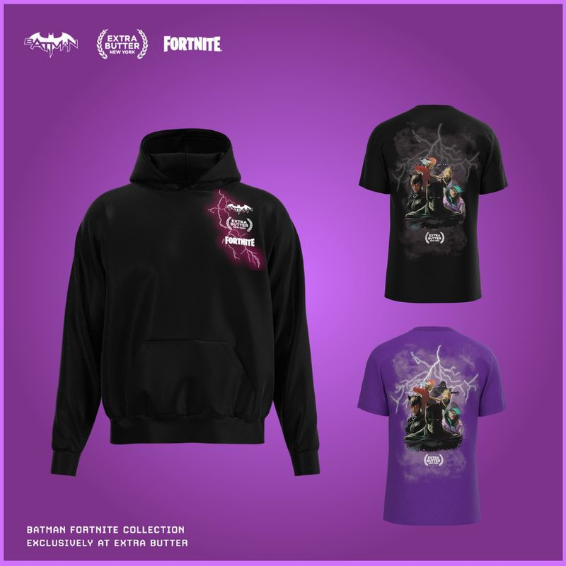 Extra Butter NY:n Batman x Fortnite