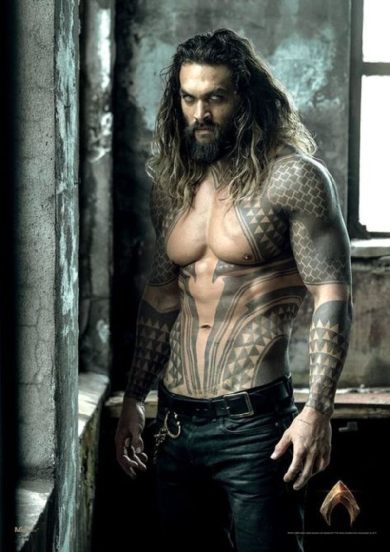 billede af Jason Momoa som Aquaman