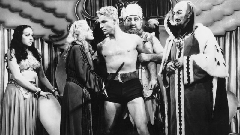 billede af Buster Crabbe som Flash Gordon