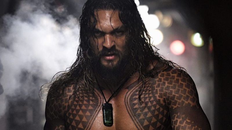 billede af Jason Momoa som Aquaman