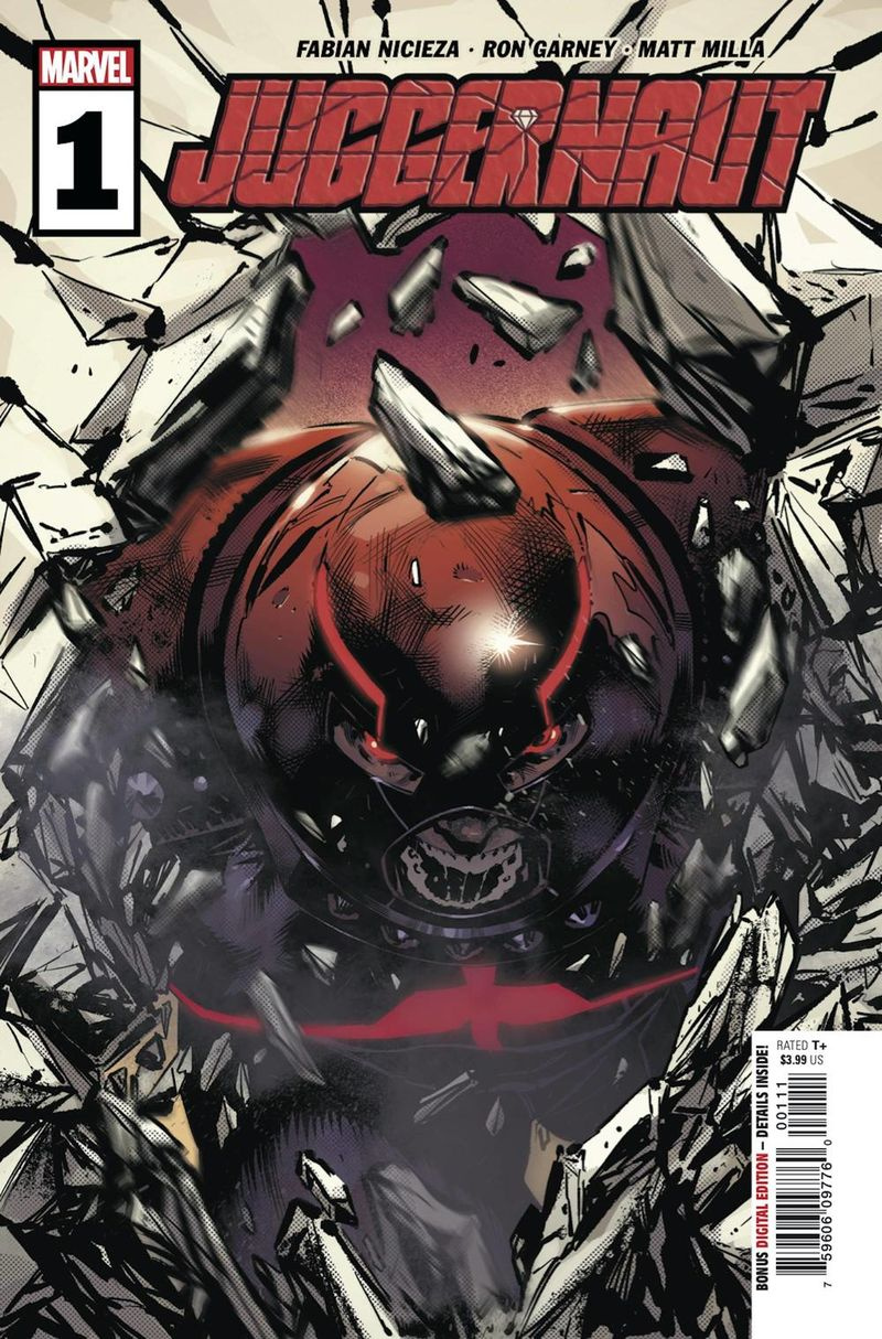Juggernaut #1 kansi, kirjoittanut Geoff Shaw