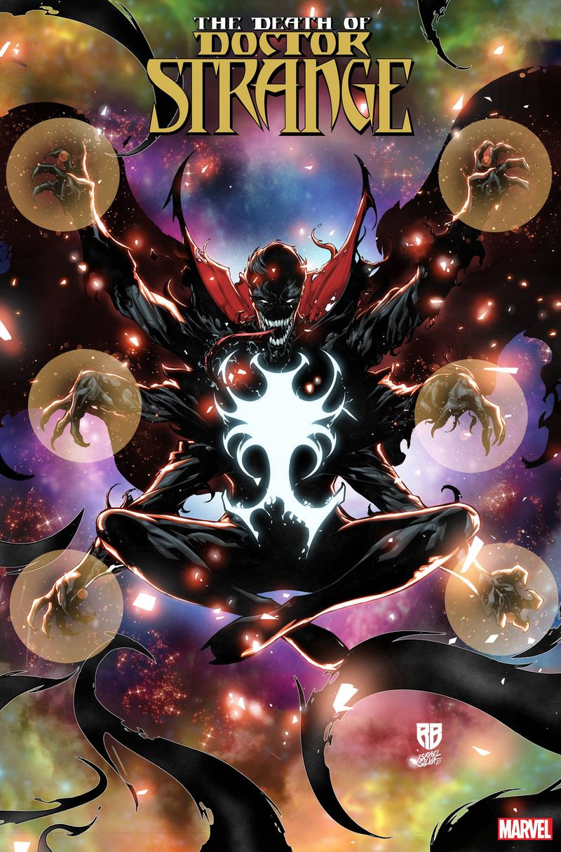 De cover van Death of Doctor Strange #2-variant