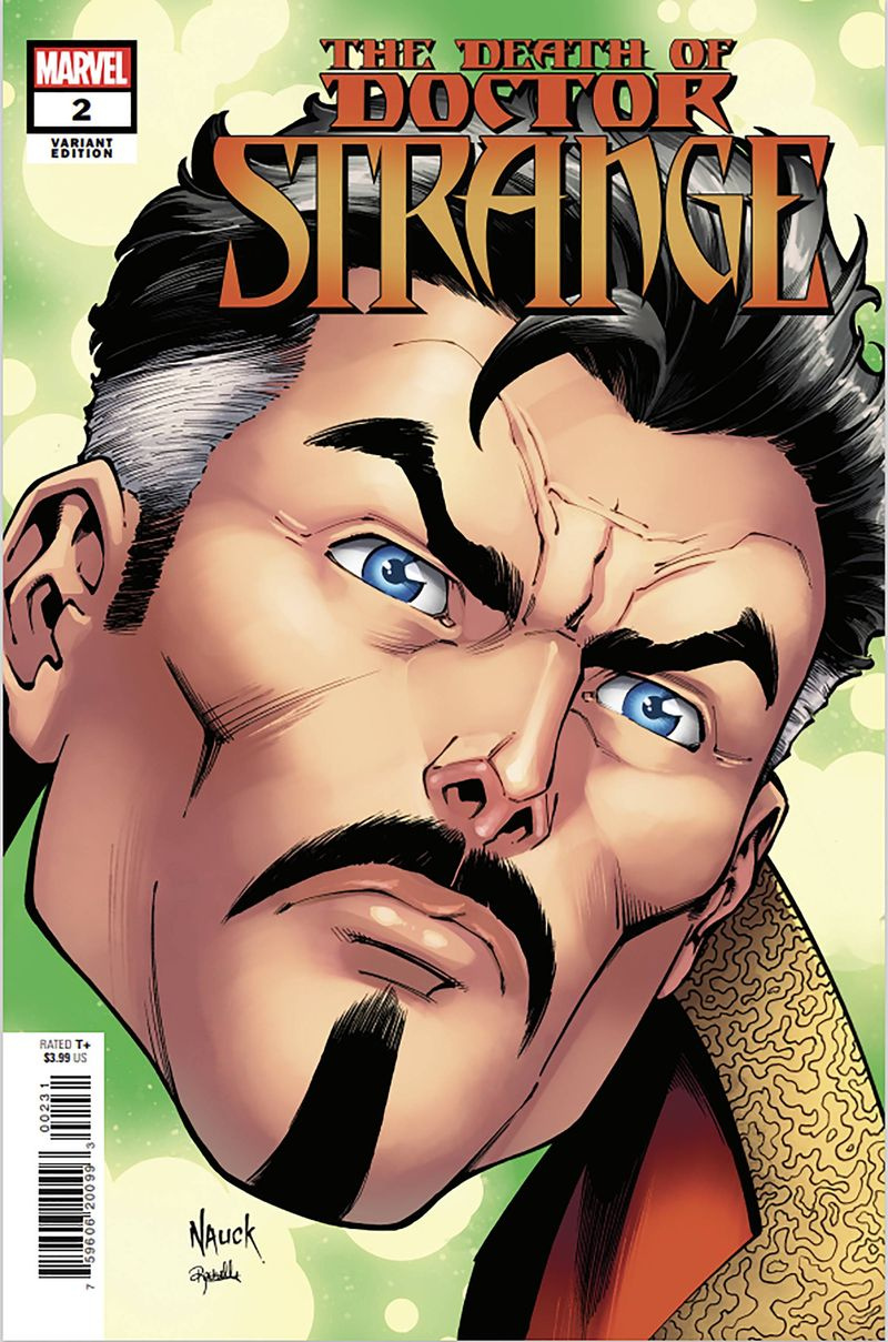 De cover van Death of Doctor Strange #2-variant