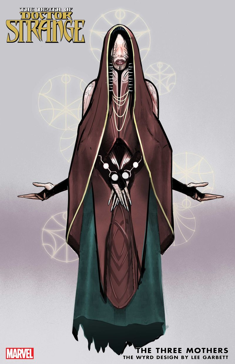 De drie moeders concept art
