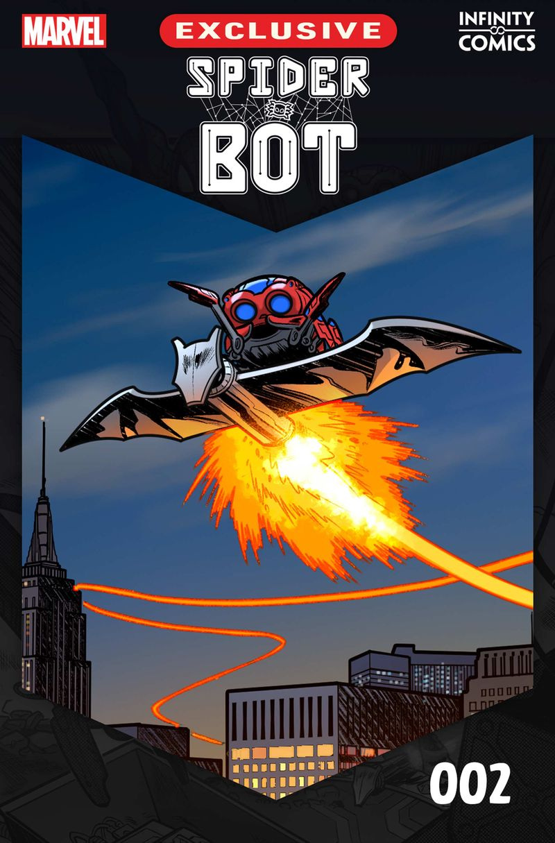 Copertina del capitolo 2 di Spider-Bot