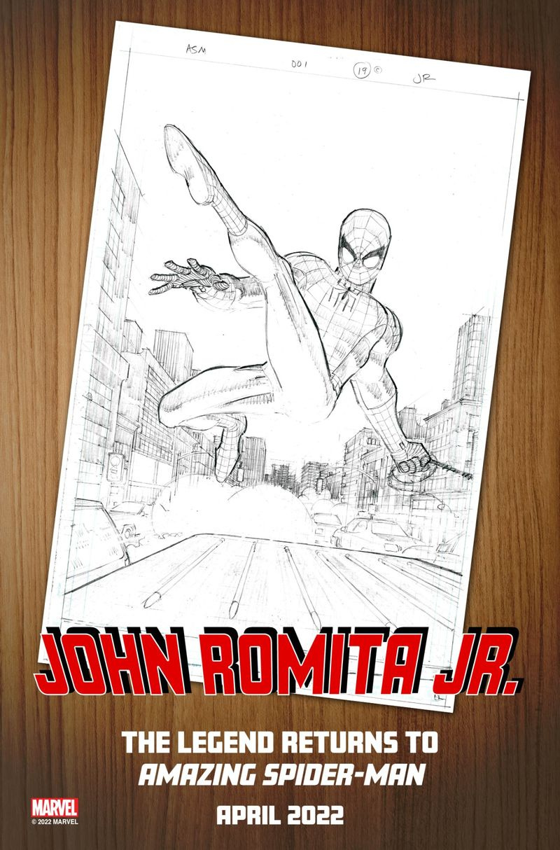 John Romita Jr. / Fantastisk Spider-Man-teaser