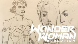 Wonder Woman: Evolution-konseptitaide, Mike Hawthorne