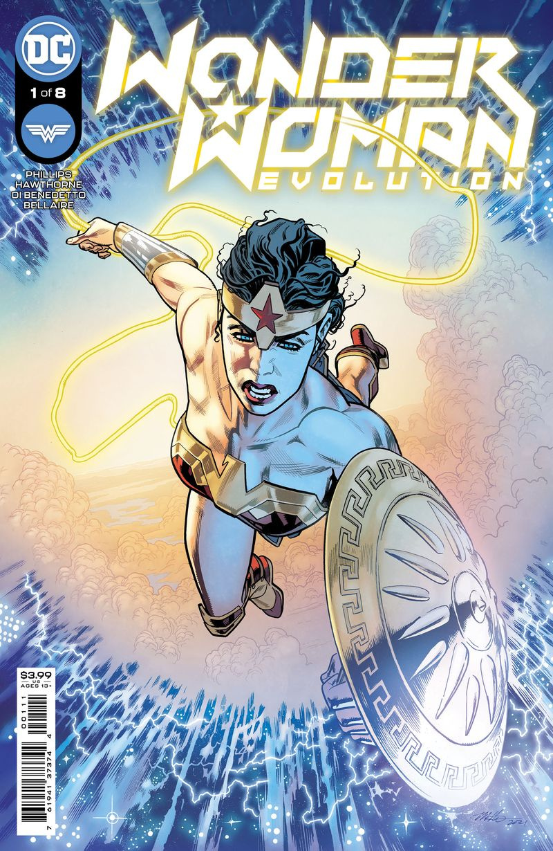 Wonder Woman: Evolution #1 -kansiprosessi