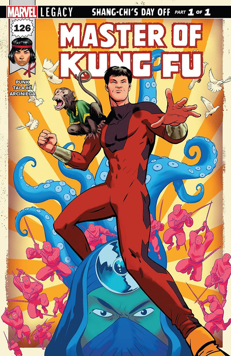 Master of Kung Fu #126 kansi