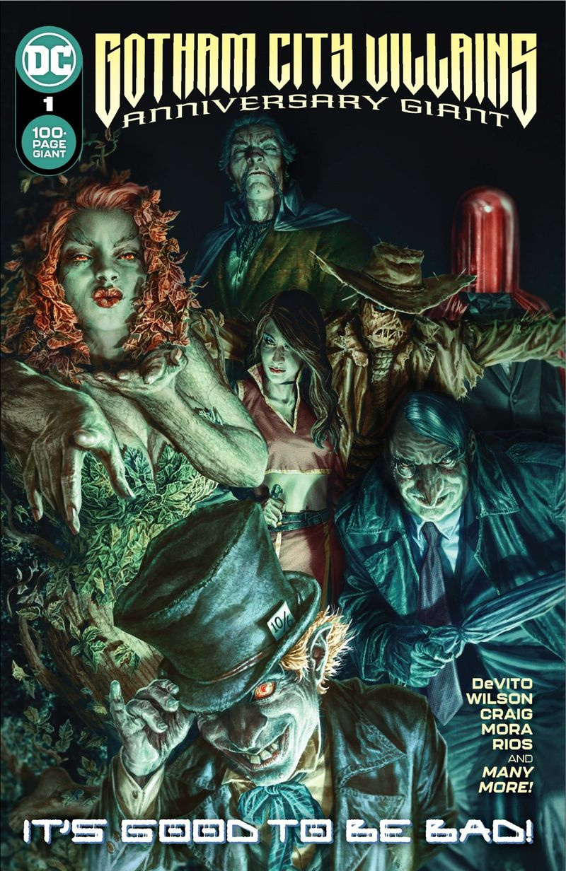 Gotham City Villains Anniversary Giant #1 hovedcover