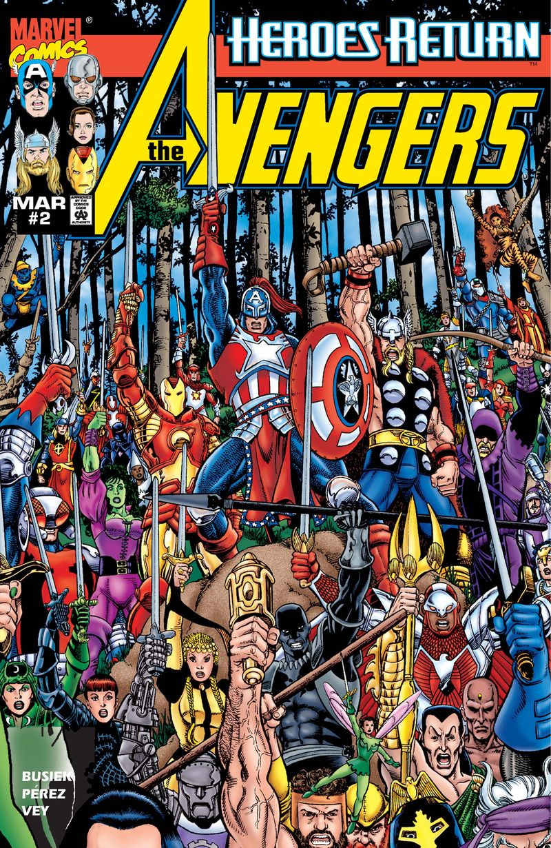 Avengers #2 omslag