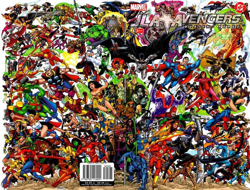 JLA/Avengers #3 omslag