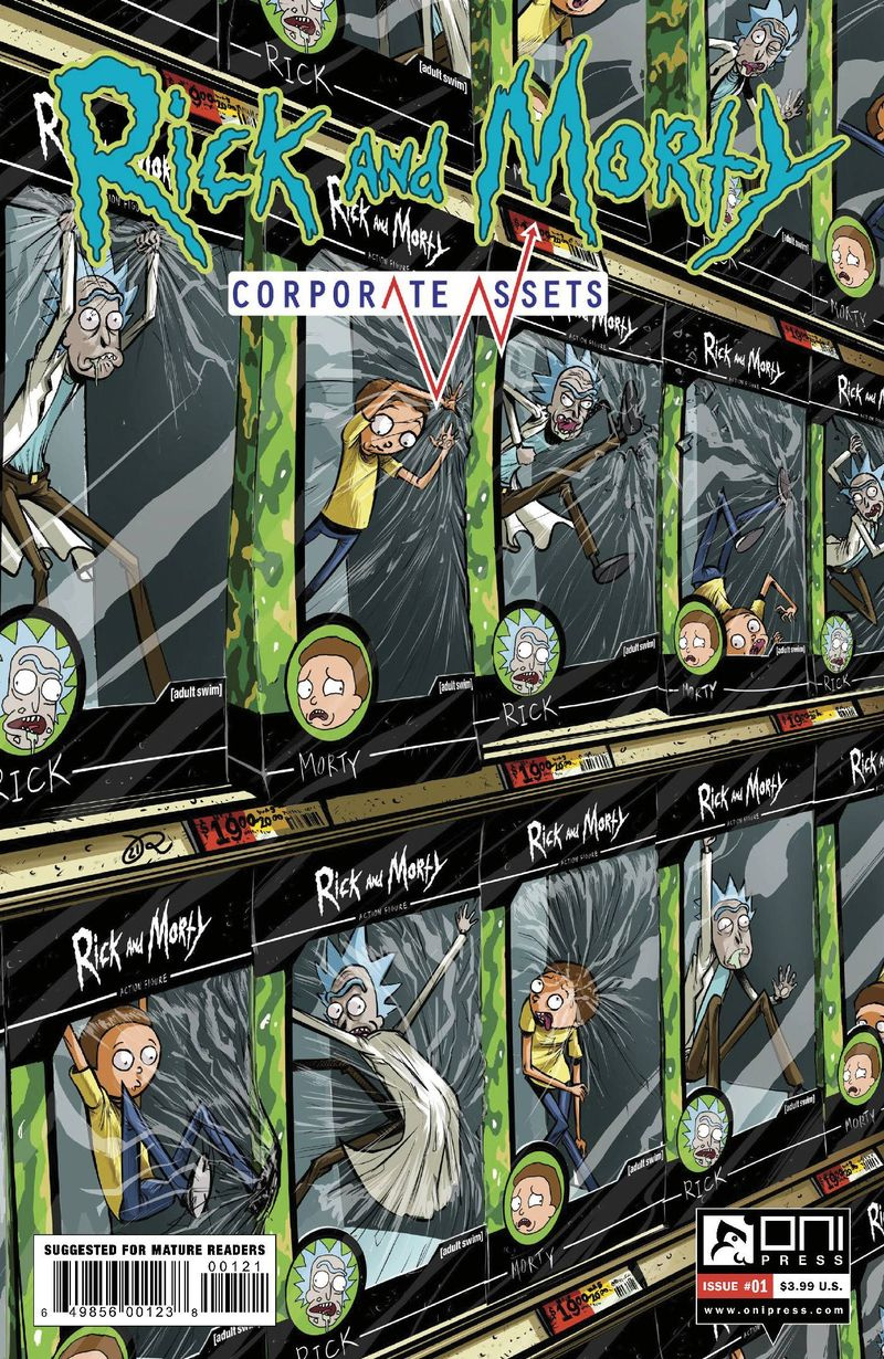 Rick & Morty: Corporate Assets #1 cover
