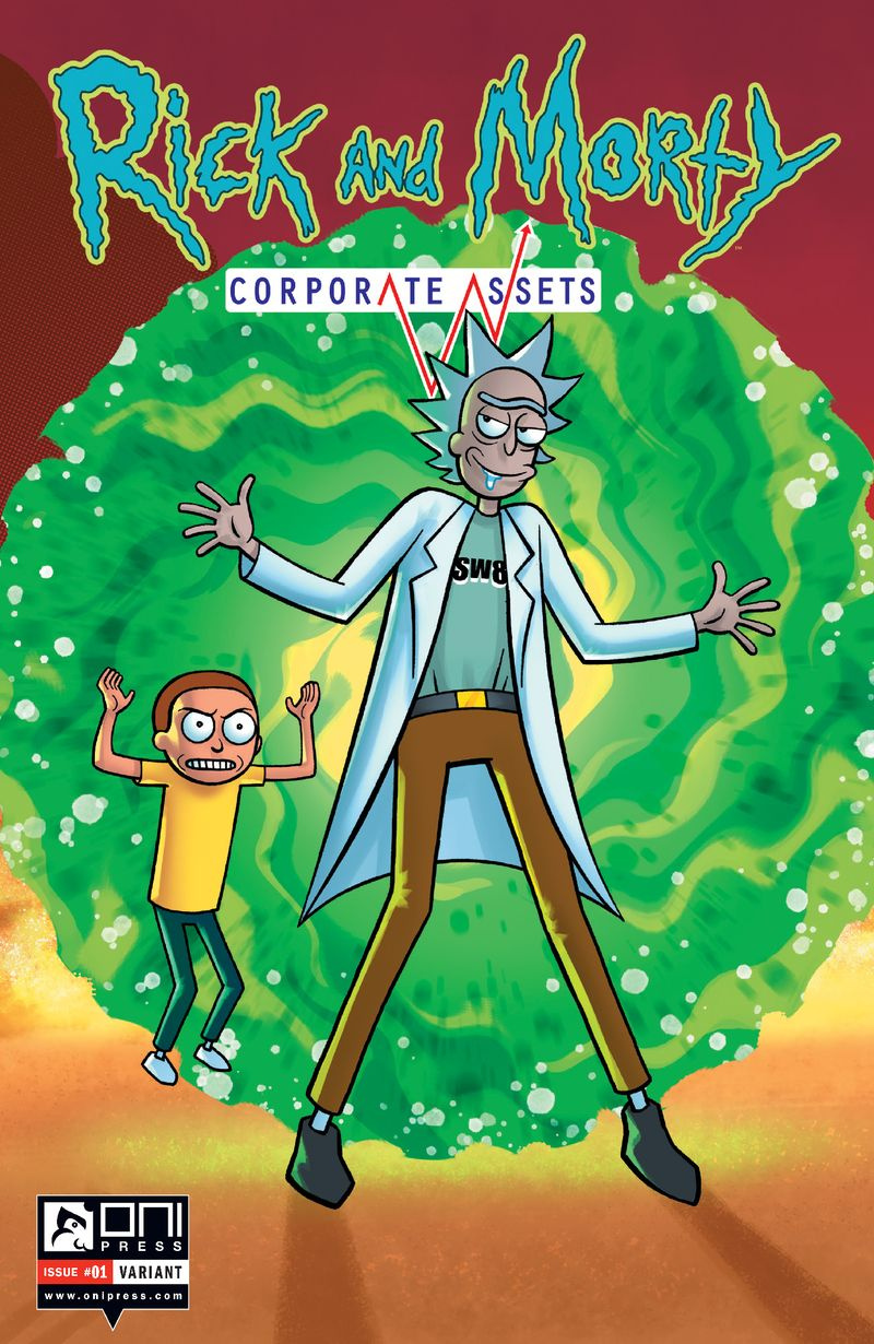 Rick & Morty: Corporate Assets #1 cover