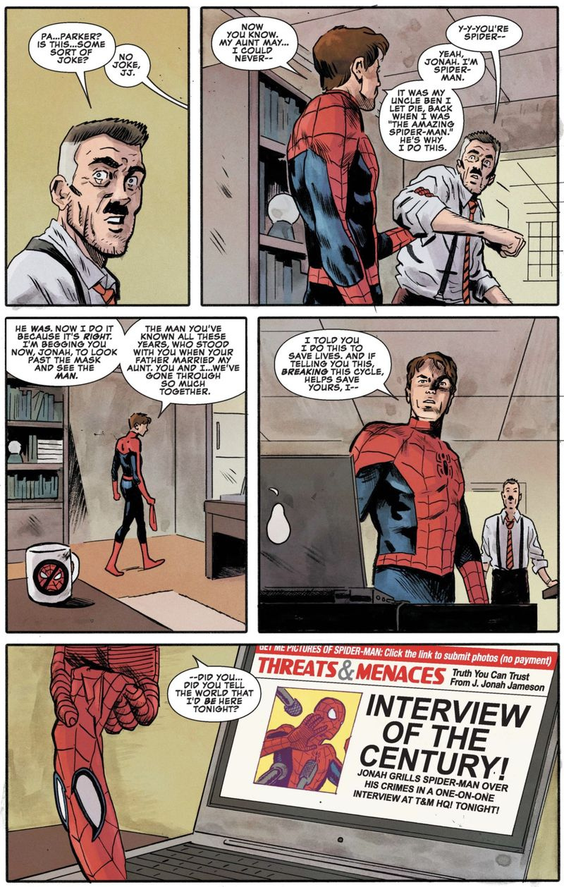 Spider-Man en zijn mentoren