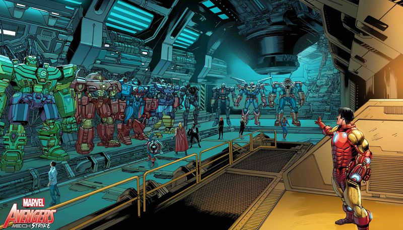 Avengers Mech Strike #1