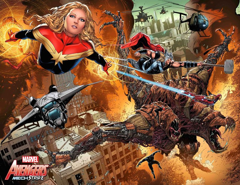 Avengers Mech Strike #1