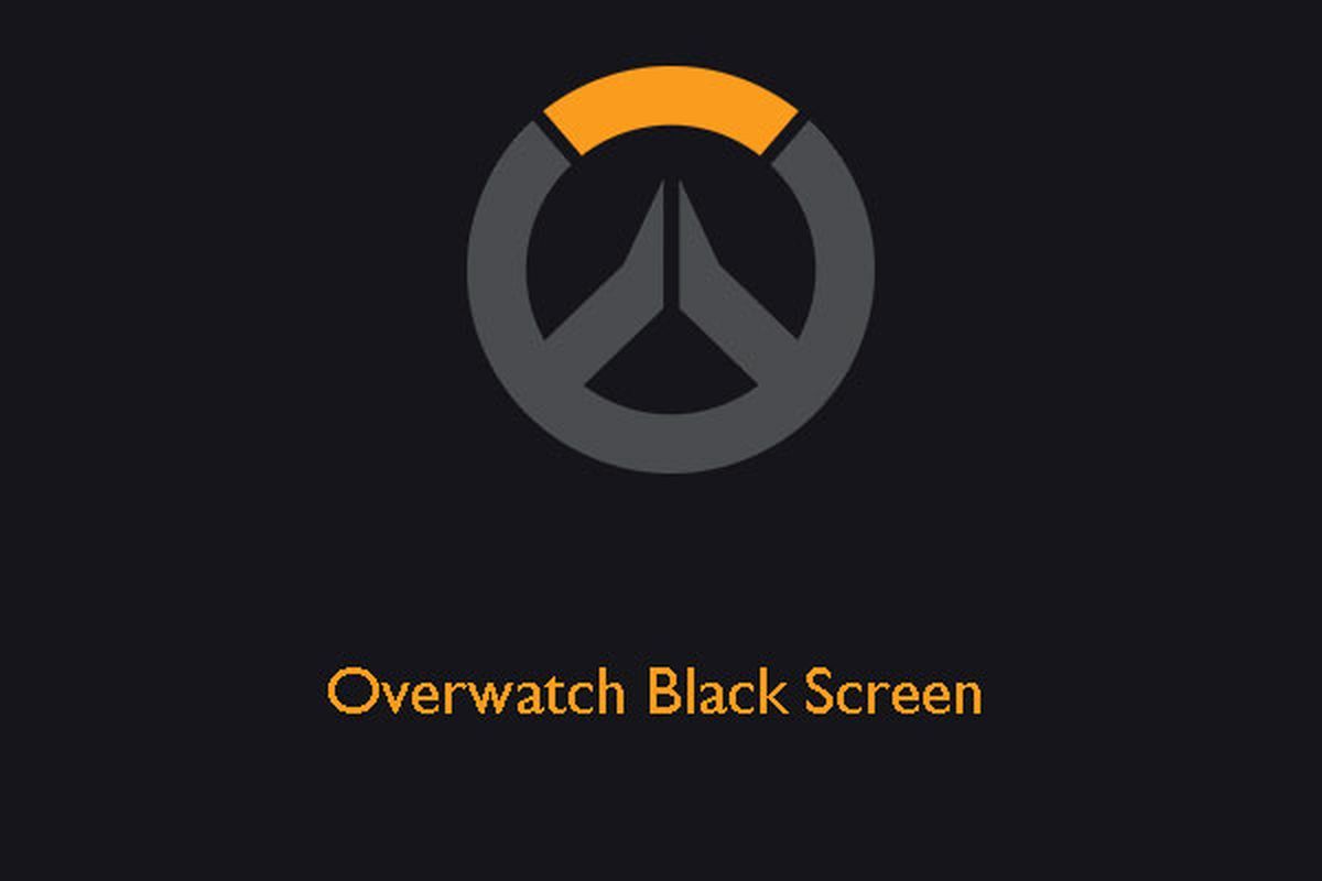 Overwatch svart skärm