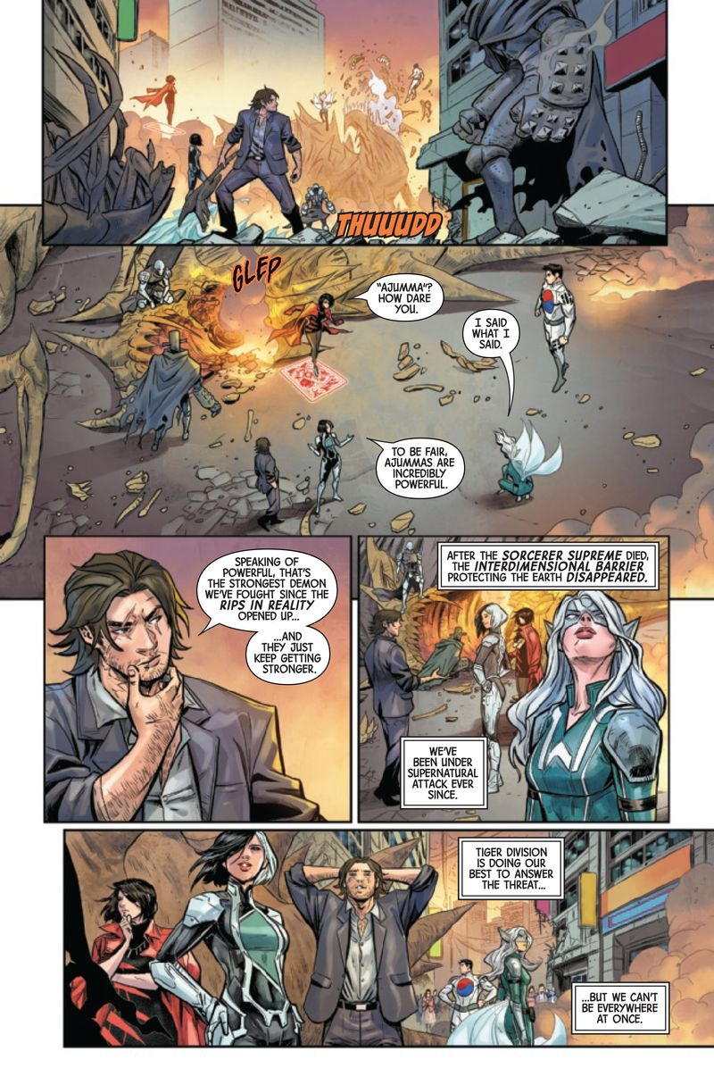 Doctor Stranges død: White Fox #1