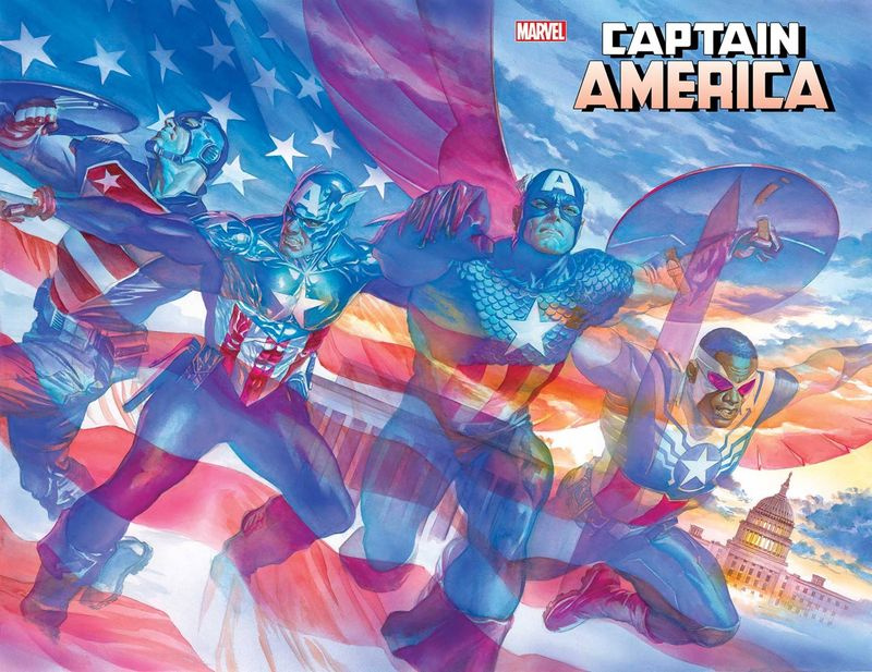 sida från United States of Captain America #1