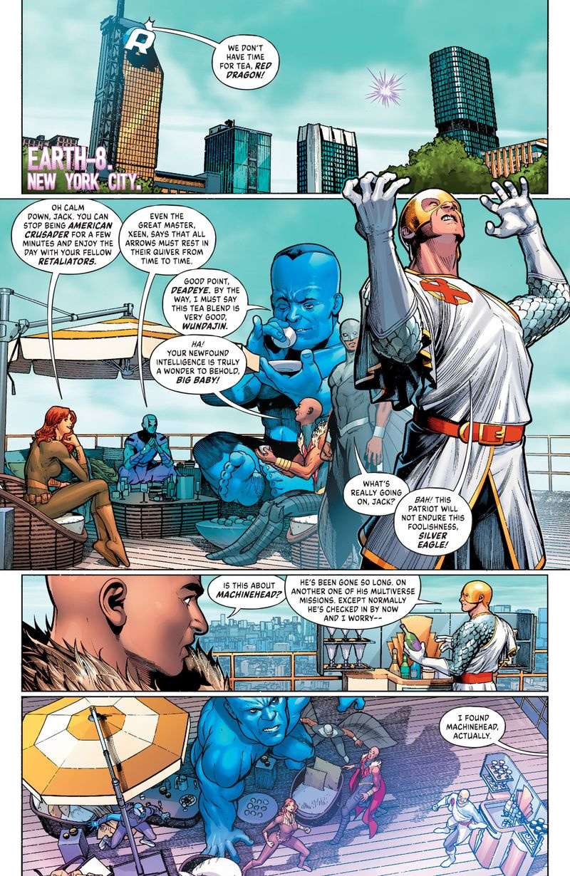 Justice League Incarnate #1 esikatselu
