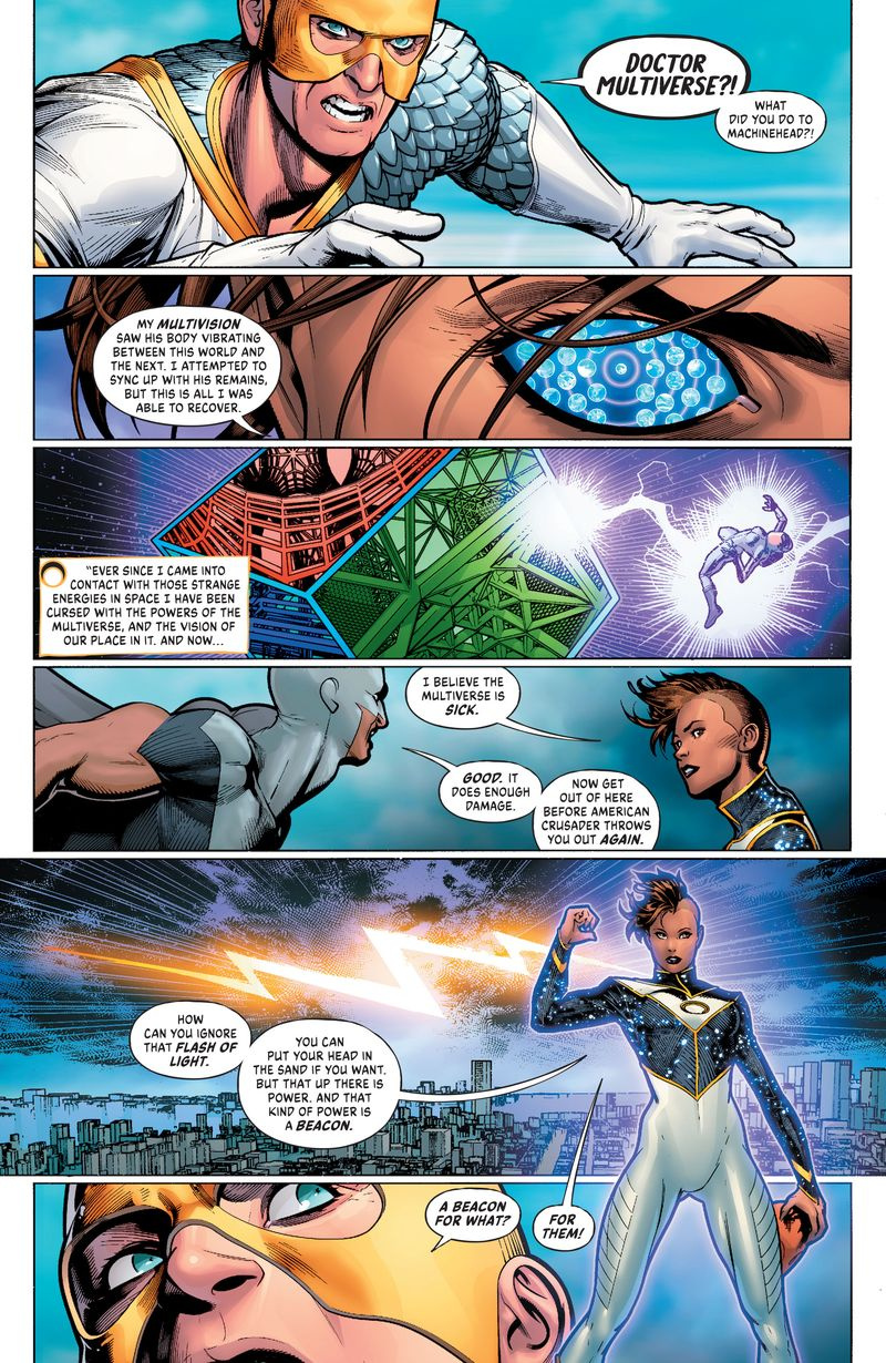 Justice League Incarnate #1 esikatselu
