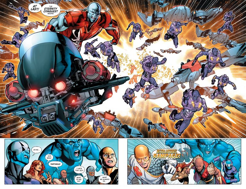 Justice League Incarnate #1 esikatselu