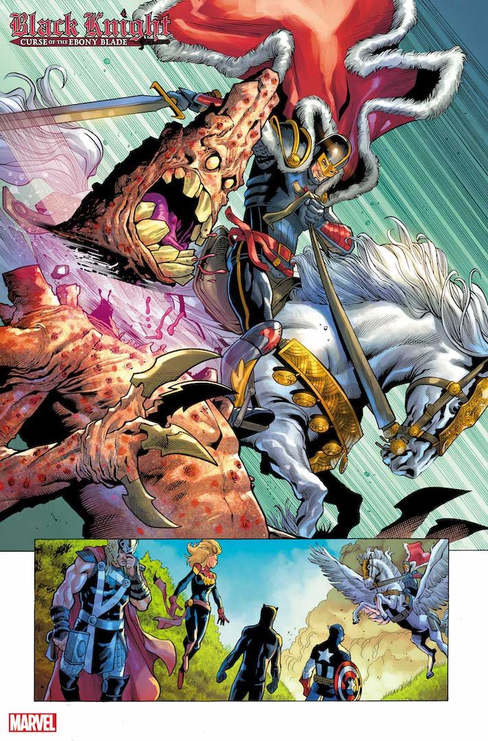 Side fra Black Knight: Curse of the Ebony Blade #1
