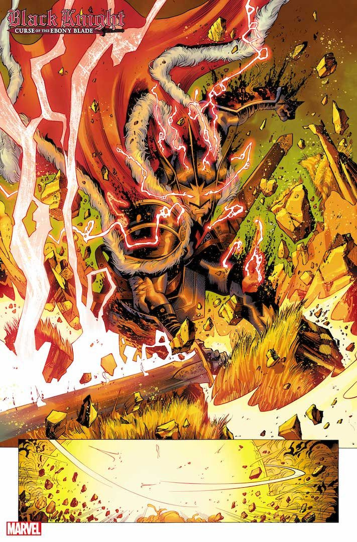 Side fra Black Knight: Curse of the Ebony Blade #1