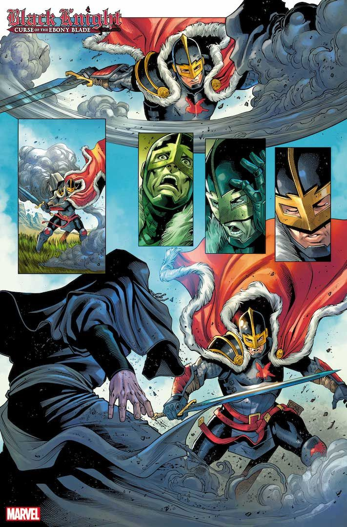 Side fra Black Knight: Curse of the Ebony Blade #1