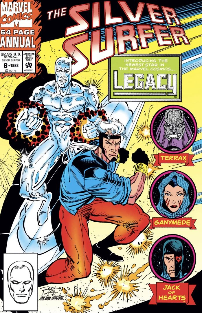 copertina di Silver Surfer Annual #9