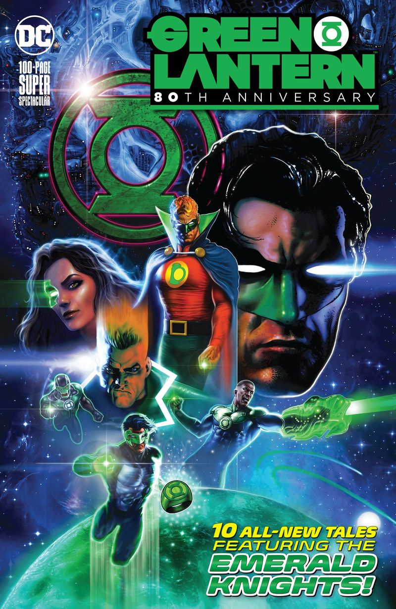 Green Lantern 80th Anniversary Super Spectacular omslag