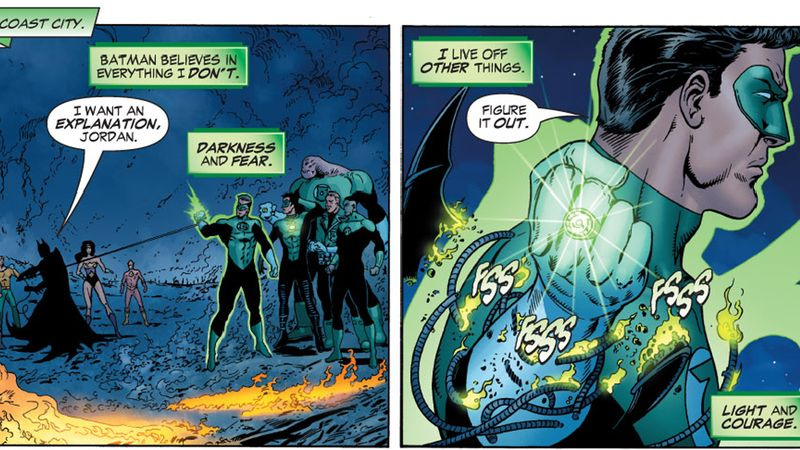 Green Lantern: Rebirth utdrag