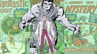 collage av Marvel Comics-omslag från 1962
