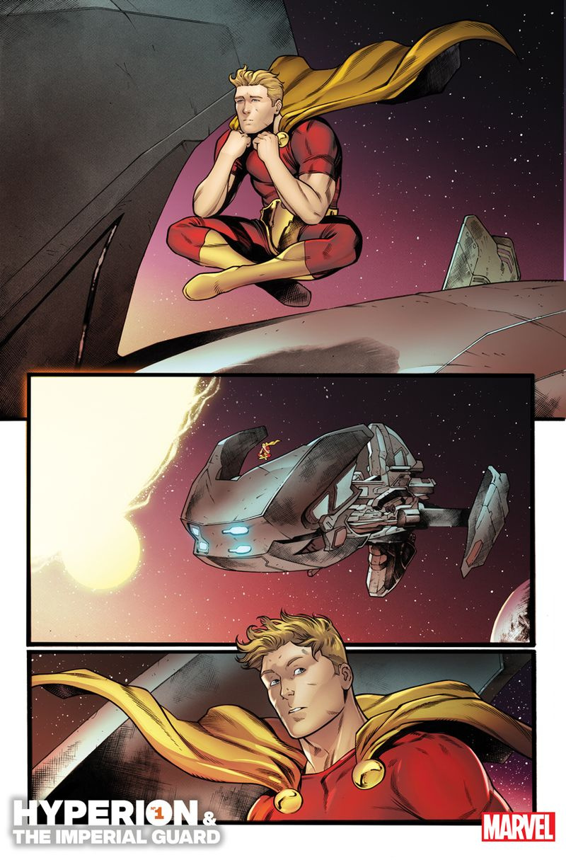 Hyperion en de keizerlijke garde #1