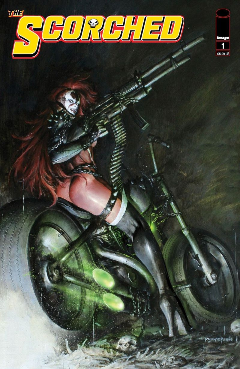 Hoes van de Scorched #1-variant door Puppeteer Lee