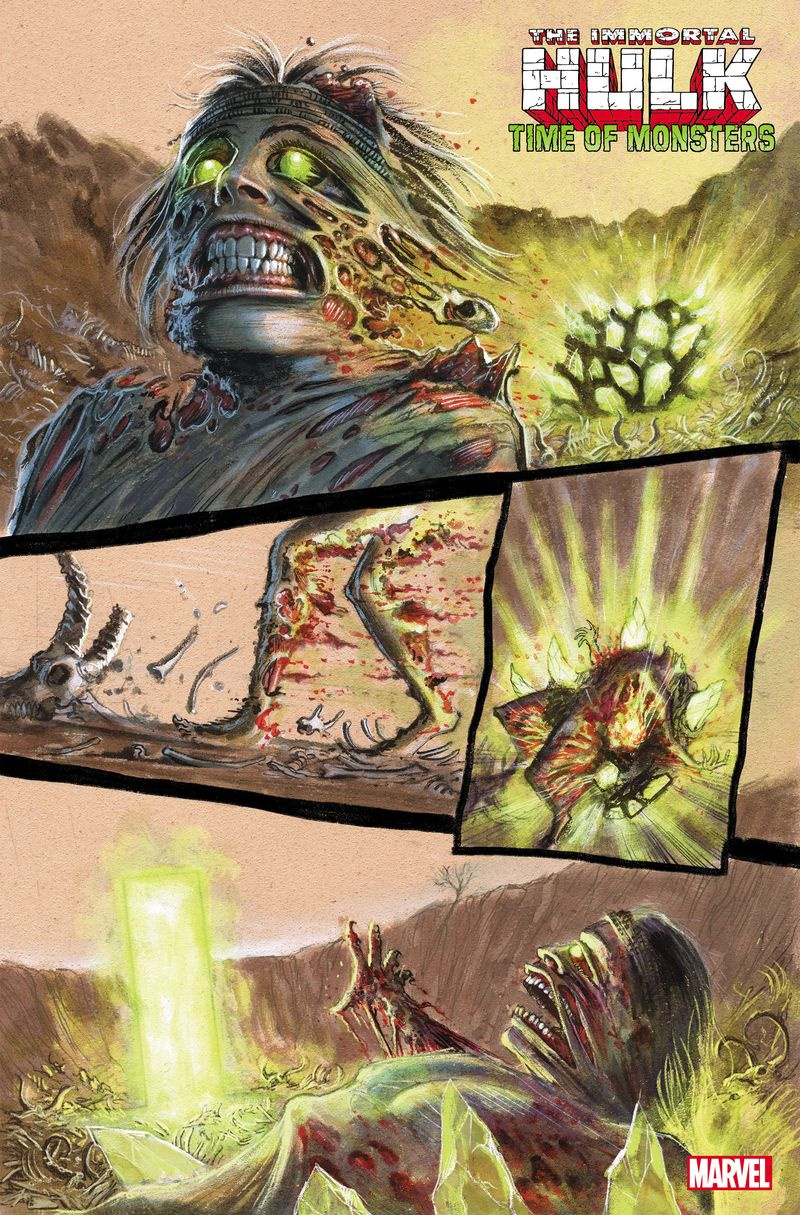 Immortal Hulk: Hirviöiden aika #1