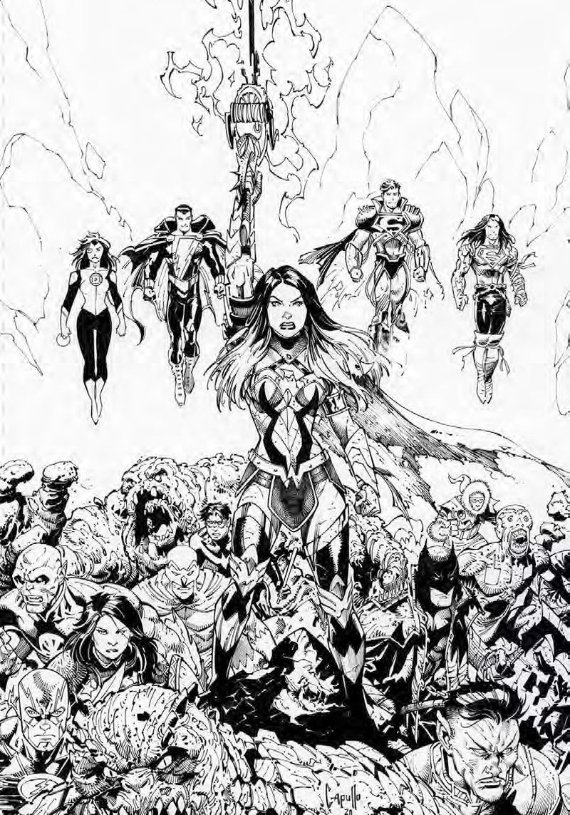 Dark Nights: Death Metal #6 (ei lopullinen kansi)