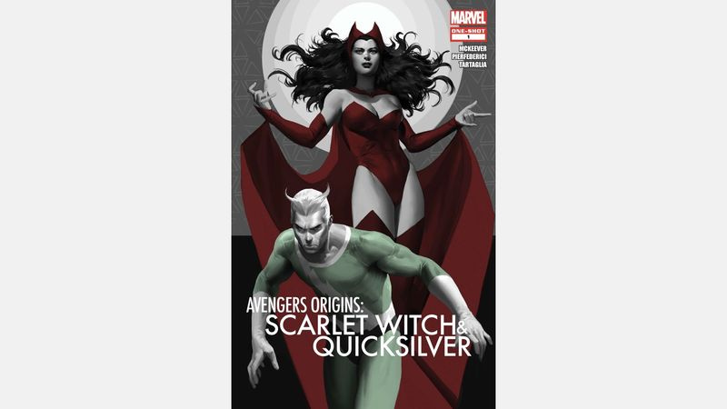 Avengers Originsin kansi: Scarlet Witch & Quicksilver